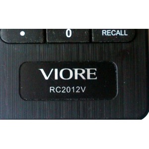 CONTROL REMOTO PARA TV LCD / VIORE RC2012V